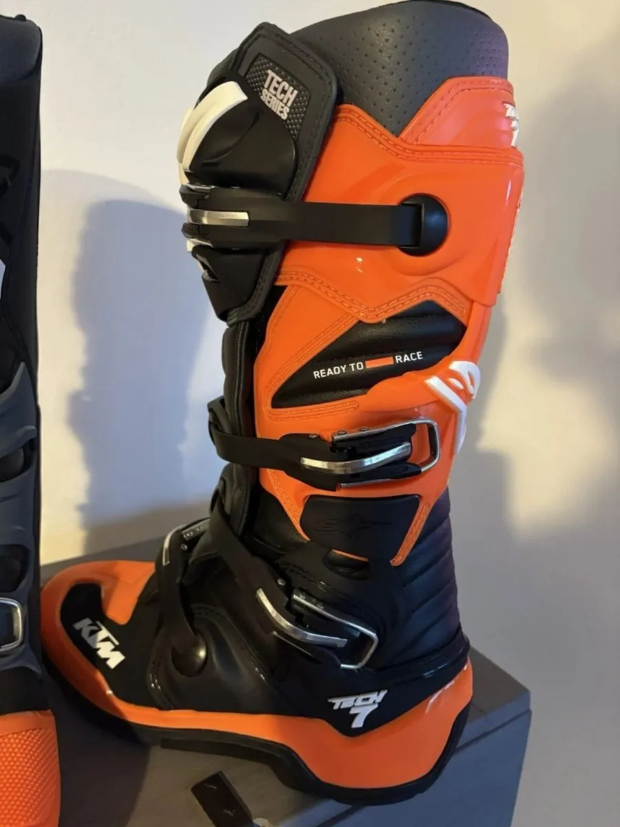 Alpinestars Tech 7 KTM Boots Size 44.5 - Image 3