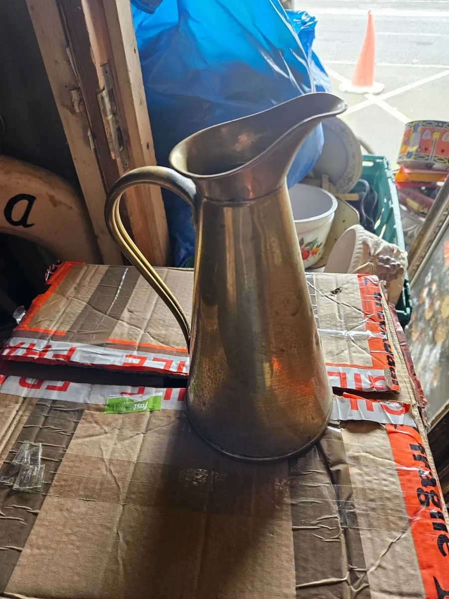 Vintage Brass Jug - Image 3