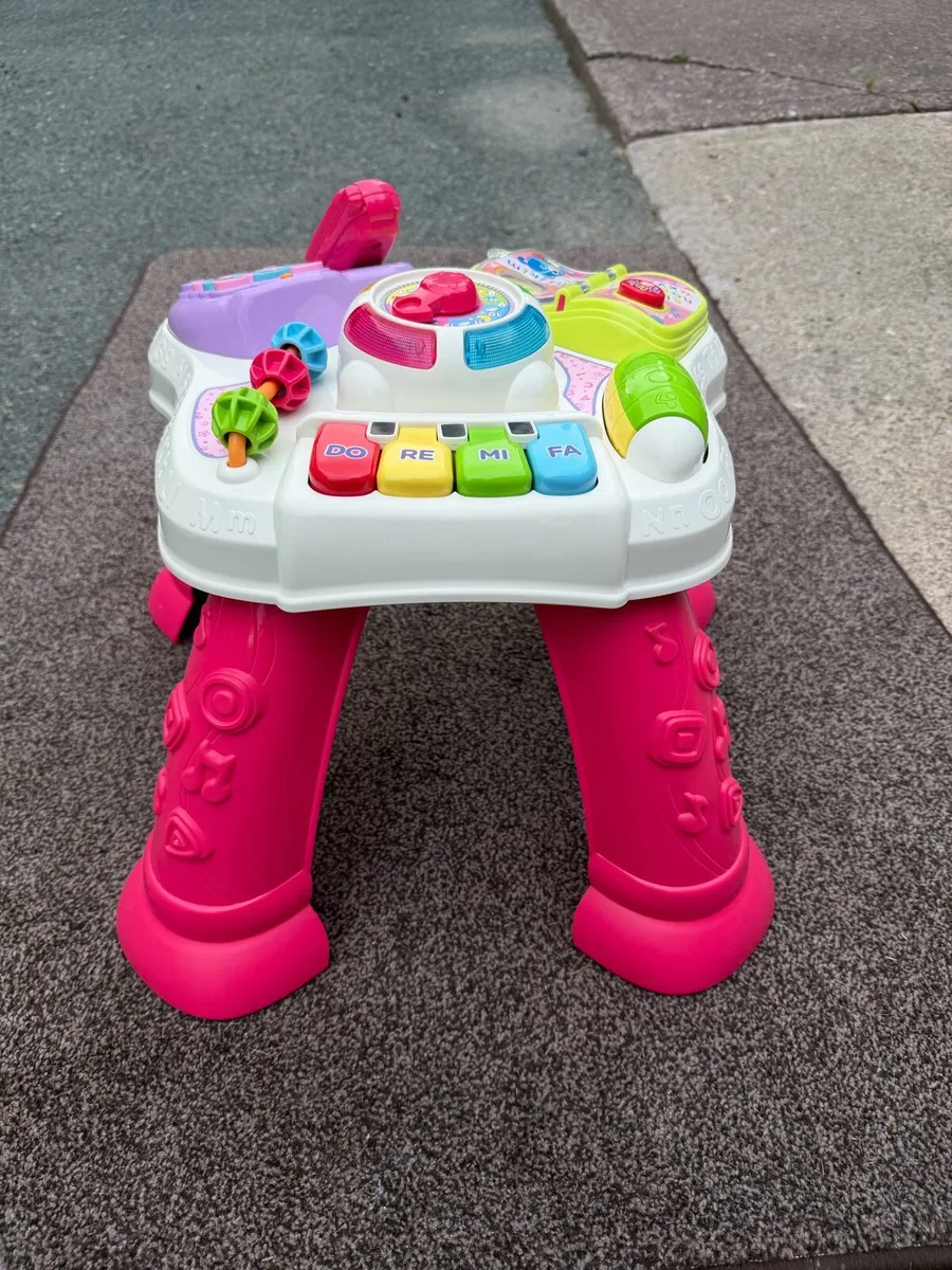 VTech Baby Play & Learn Activity Table Pink - Image 1