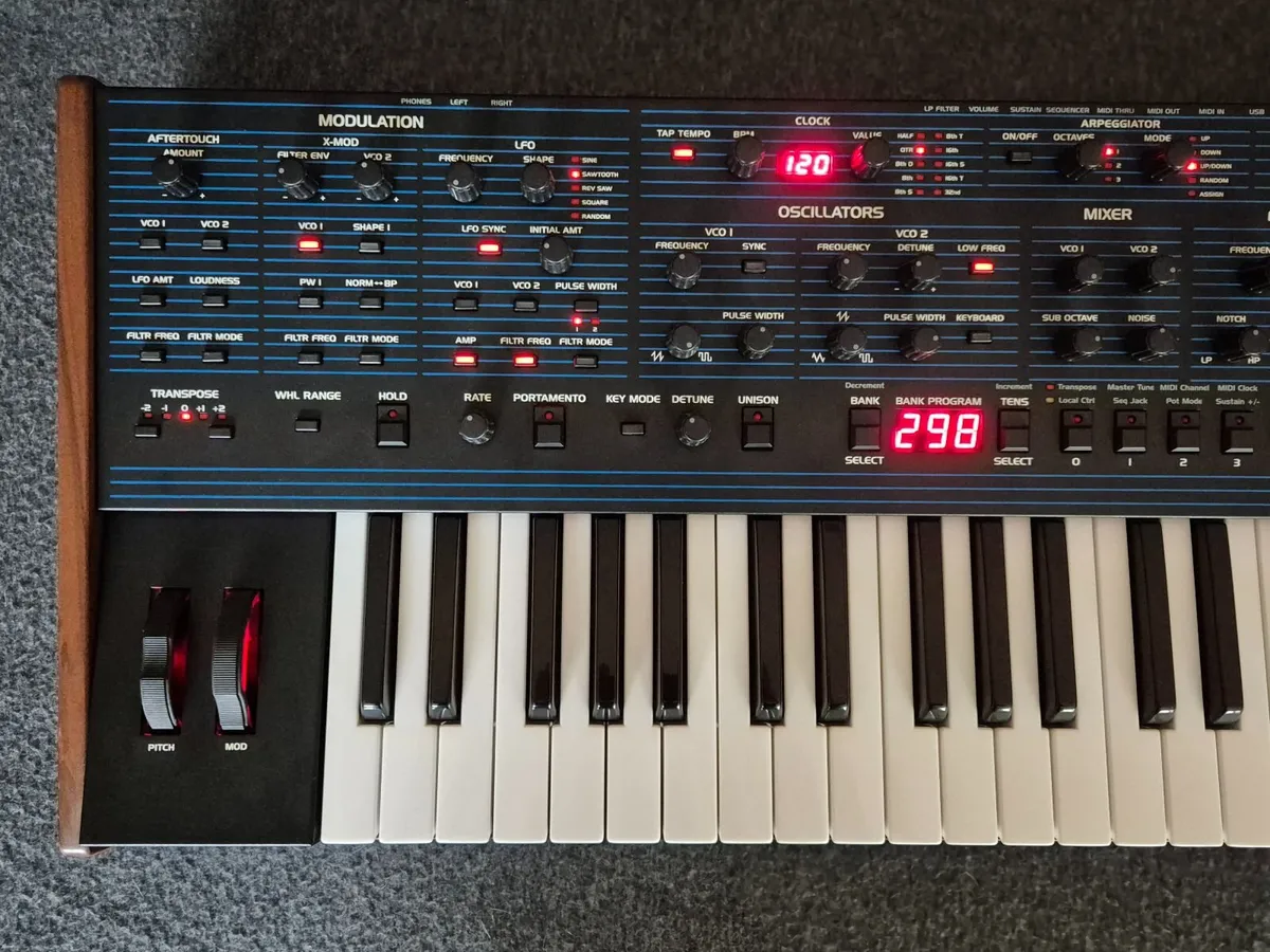 OB-6 Keyboard Poly Synth - Oberheim Sequential DSI - Image 3