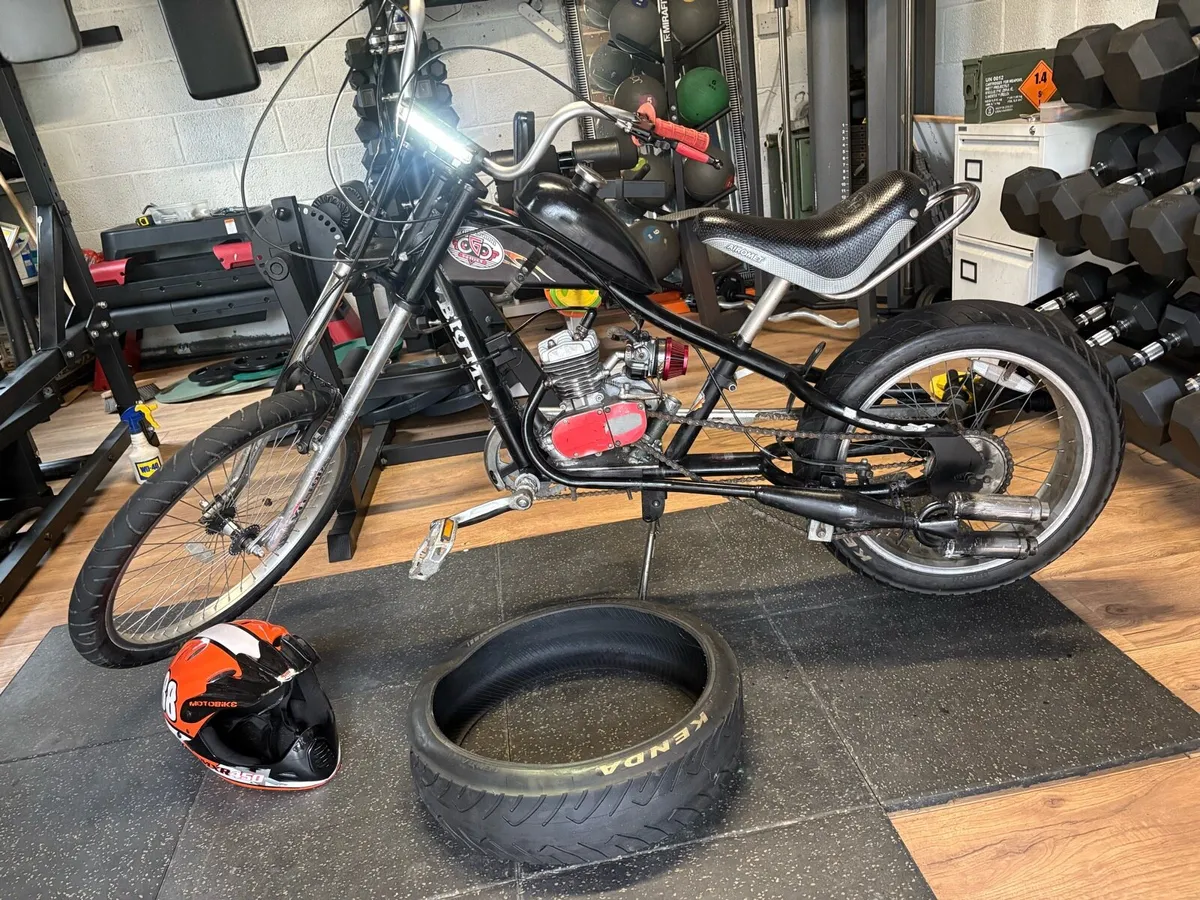 ENGINE BIKE, GOOD COND. , RUNS SMOOTHLY! NEW TYRE! - Image 3