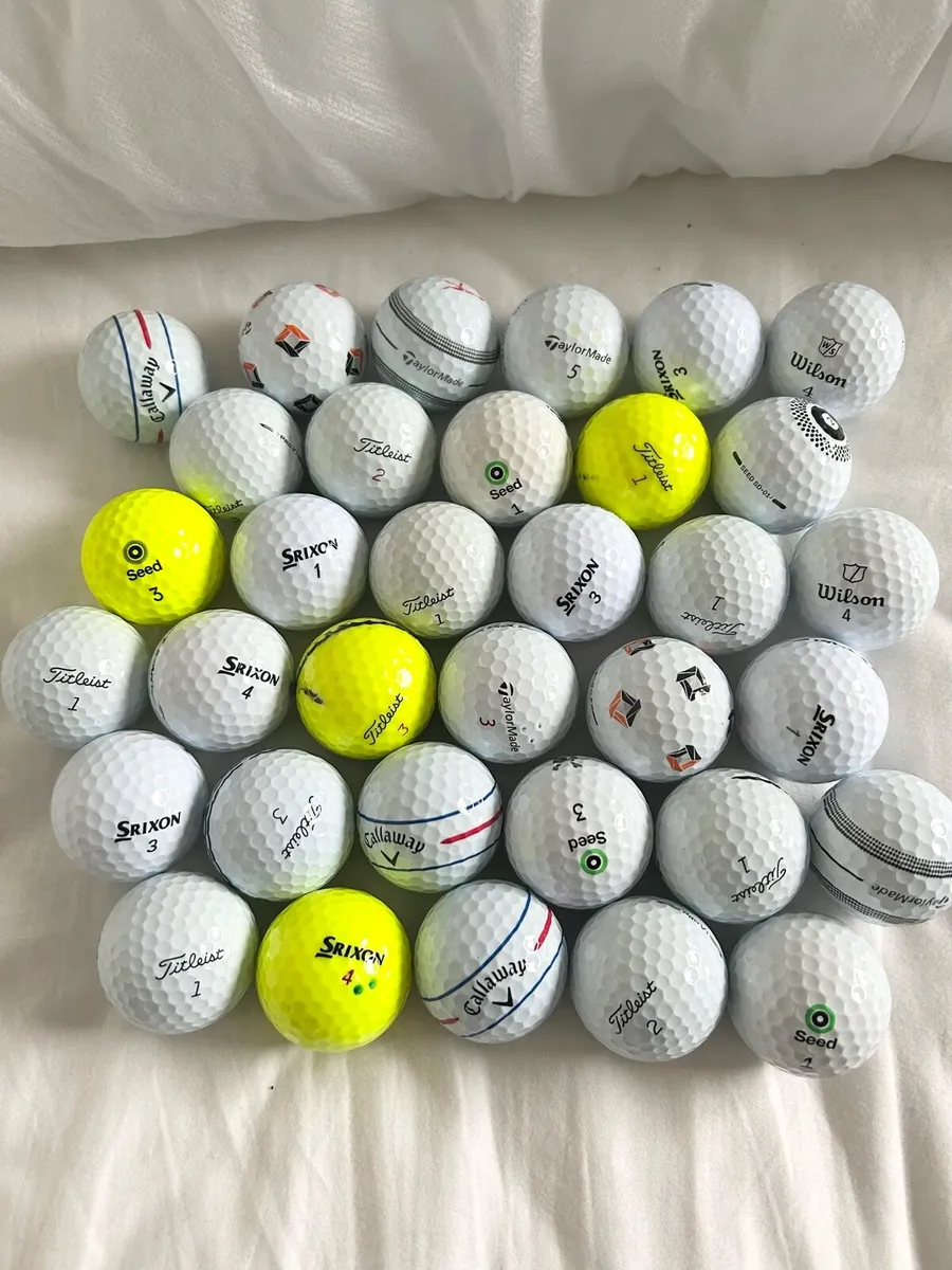 34 As New Performance Golf Balls (€55 total posted