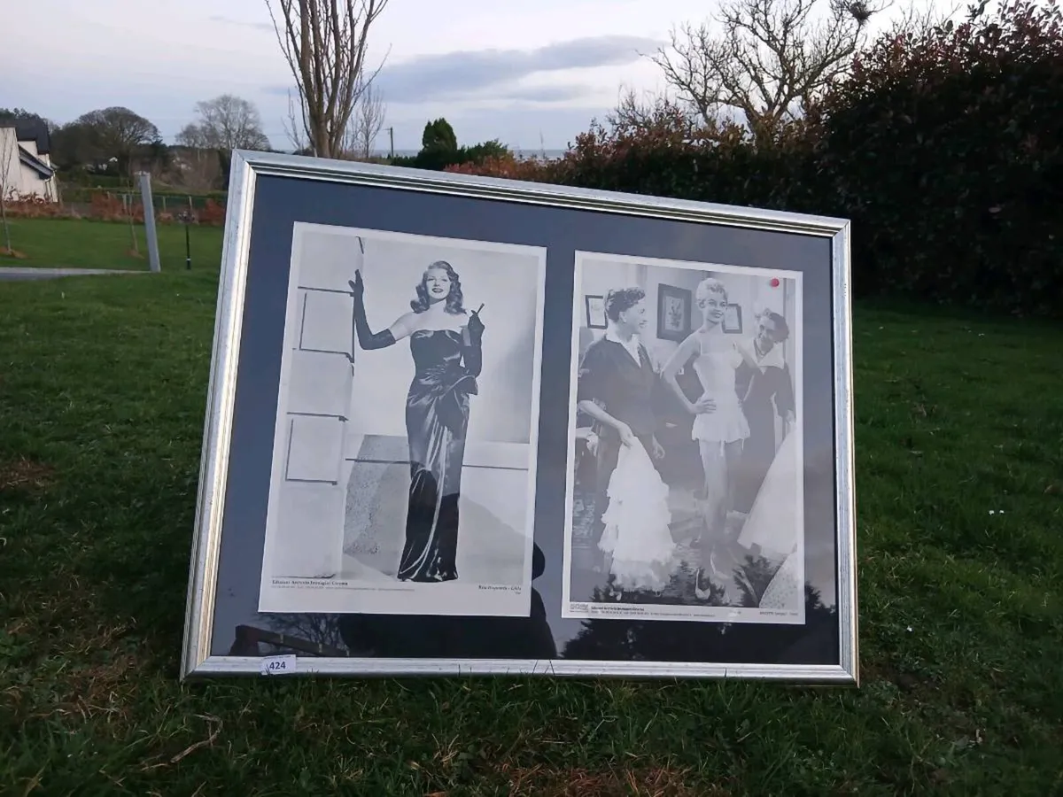 Framed B & W Hollywood Still - Image 2