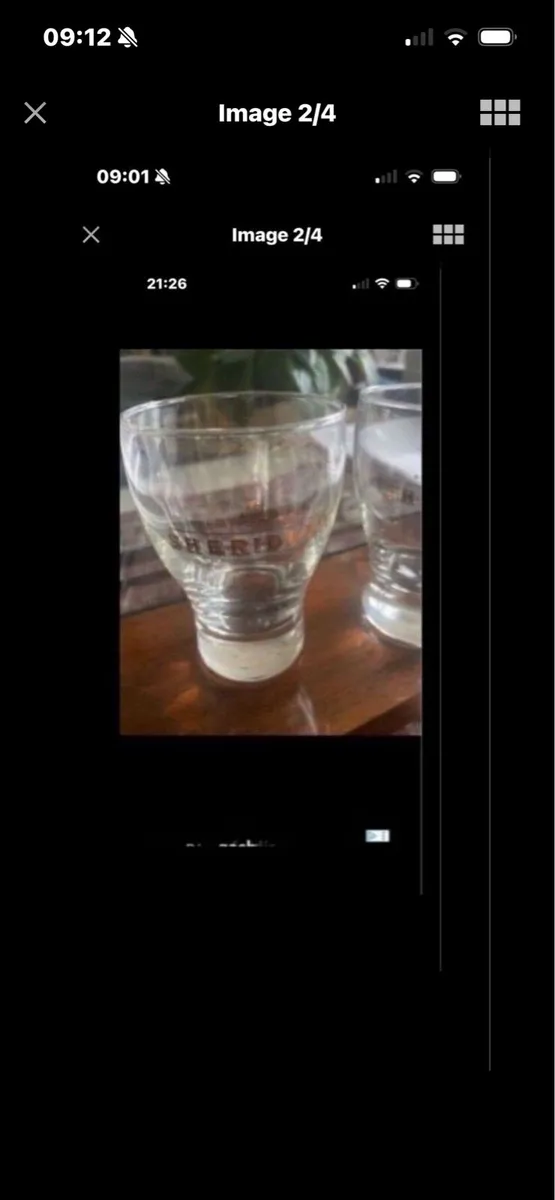 Sheridan liquor Glasses - Image 2