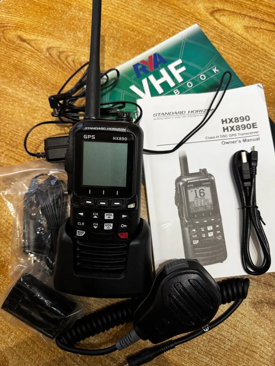 HX890 DSC GPS Transceiver  - VHF Radio - Image 1