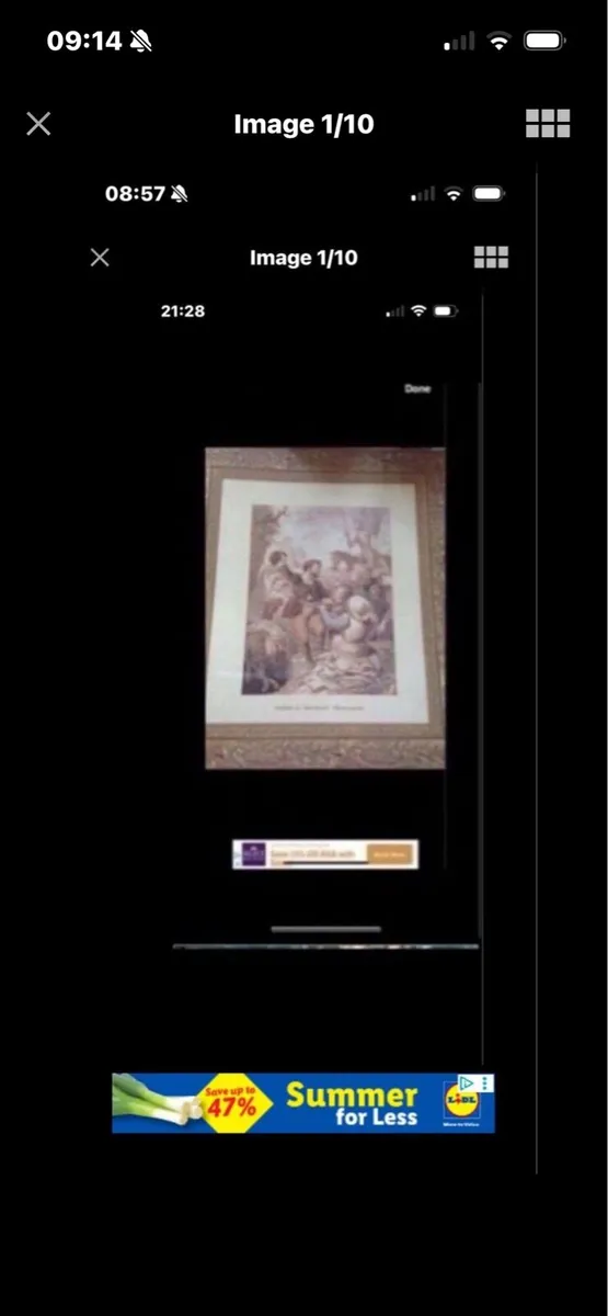 6 Don Quixote Envgravings - Image 1