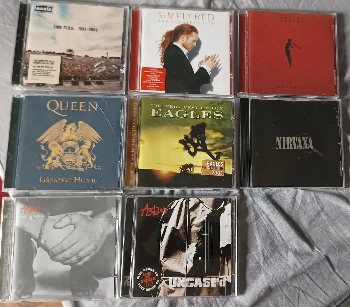 8 Pop Rock CD's