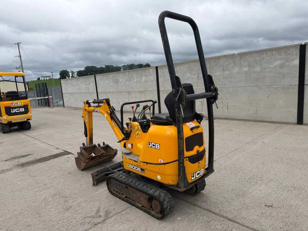JCB 8008 0.8 TON MICRO DIGGER - Image 4