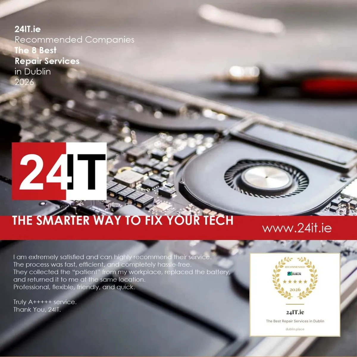 24IT.ie✔MacBook Repairs at Great Prices in Dublin! - Image 2