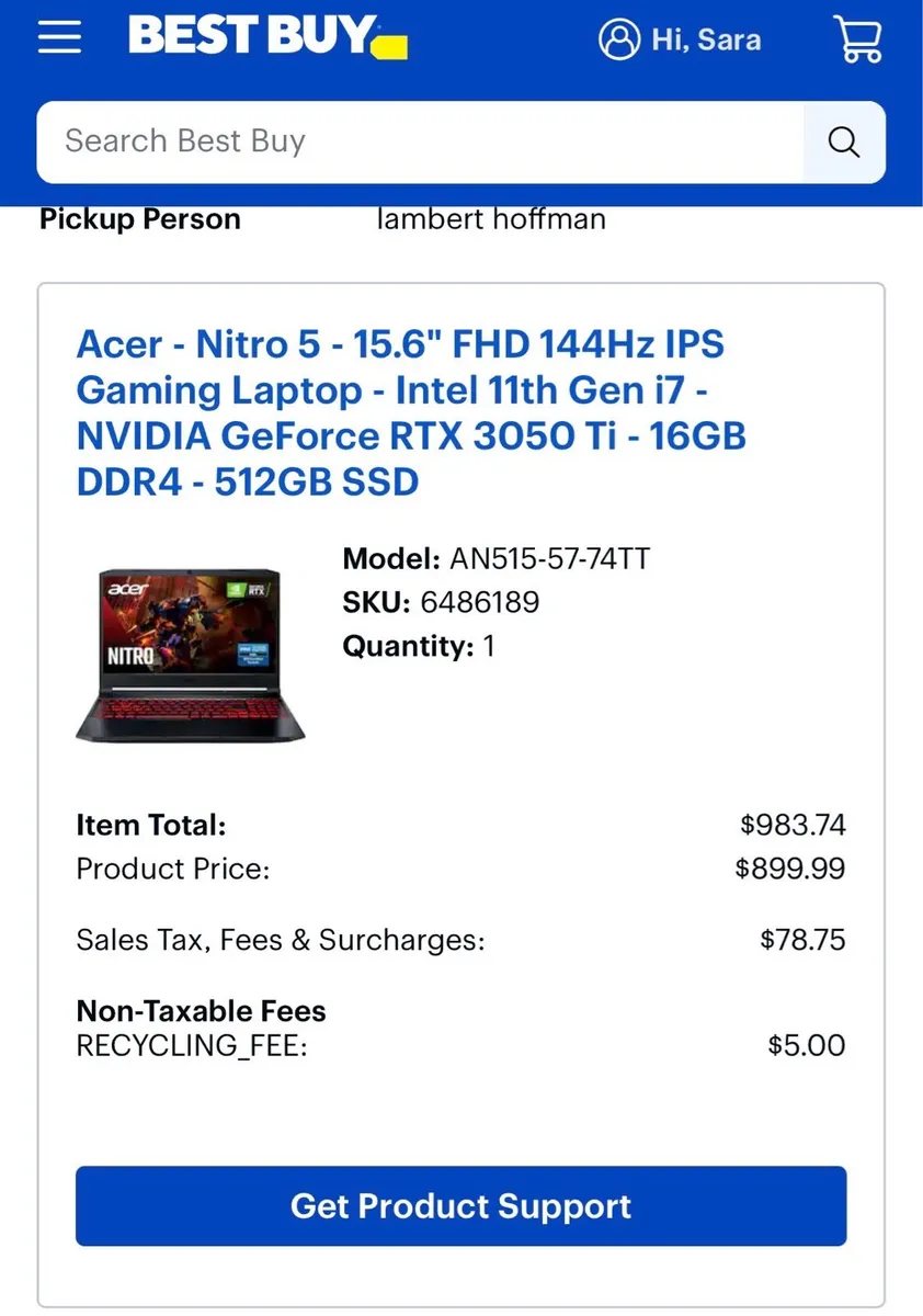 Nitro acer laptop 15