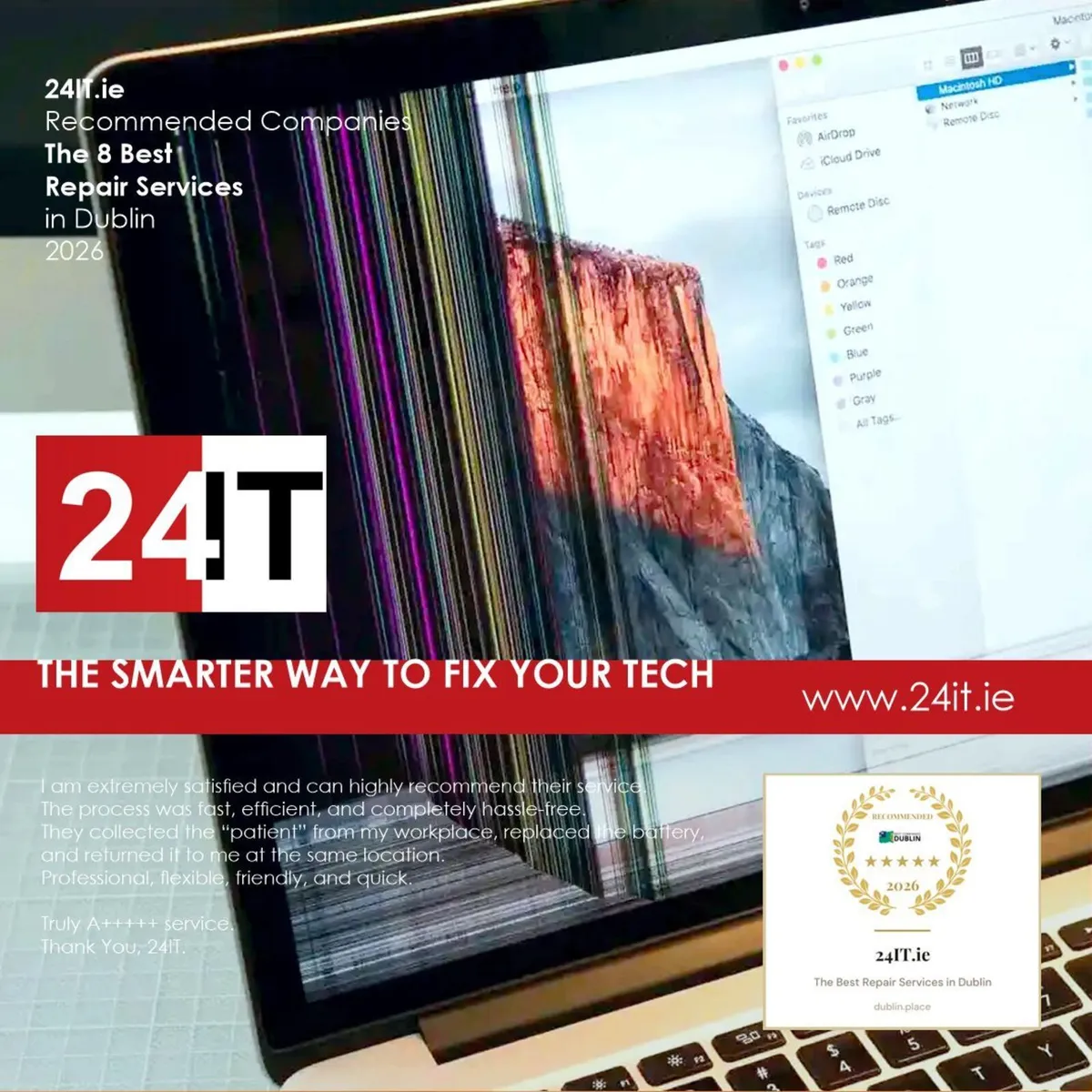24IT.ie✔MacBook Repairs at Great Prices in Dublin! - Image 4