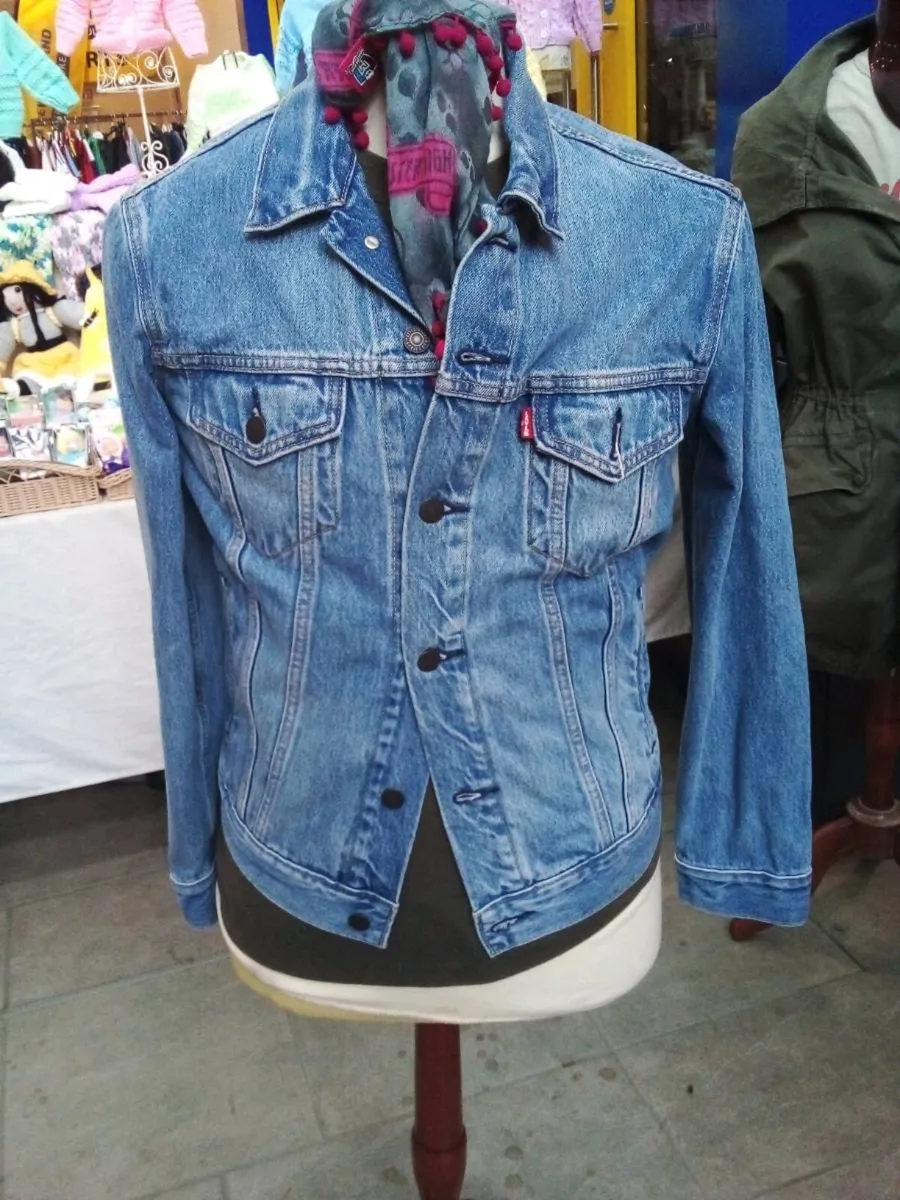 Embroidered Levis jacket - Image 4