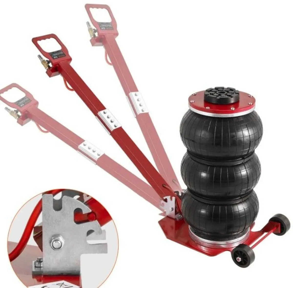 Pneumatic Triple Air Bag Jack 3 Ton Heavy Duty Veh - Image 2