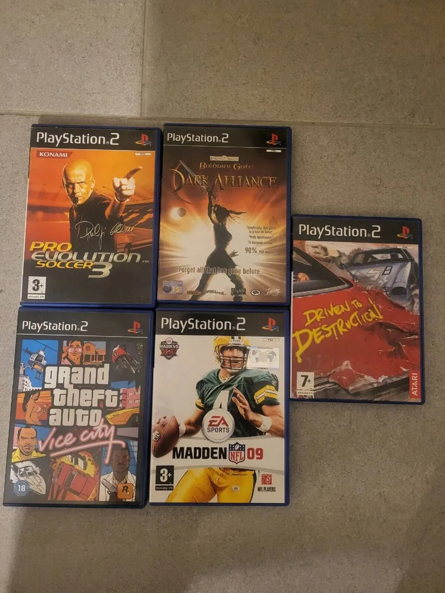 Playstation 2 Console & Games - Image 2