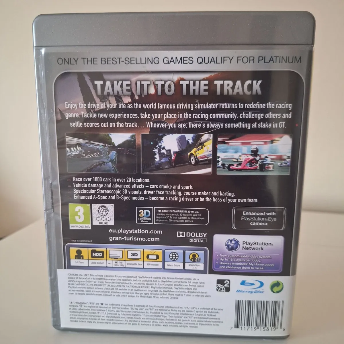 Gran Turismo 5 (PS3) - Platinum Edition - Image 2