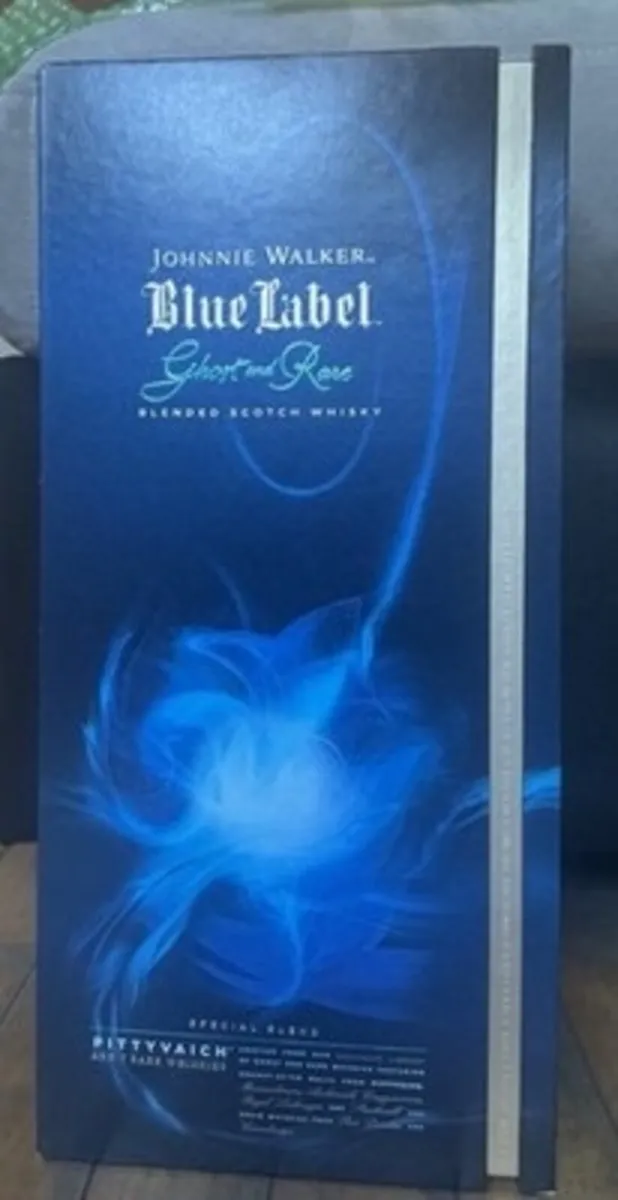 Johnnie Walker Blue Label Ghost and RarePittyvaich