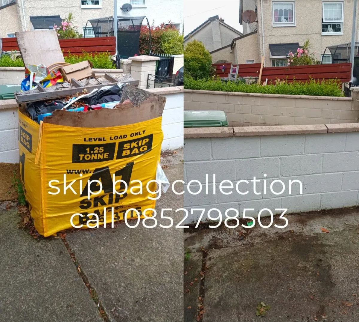 Skip bag collection
