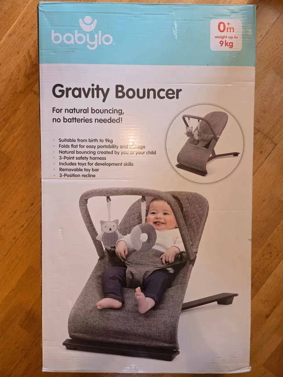 BabyLo Gravity Bouncer  & Mamas & Papas Playmat - Image 2