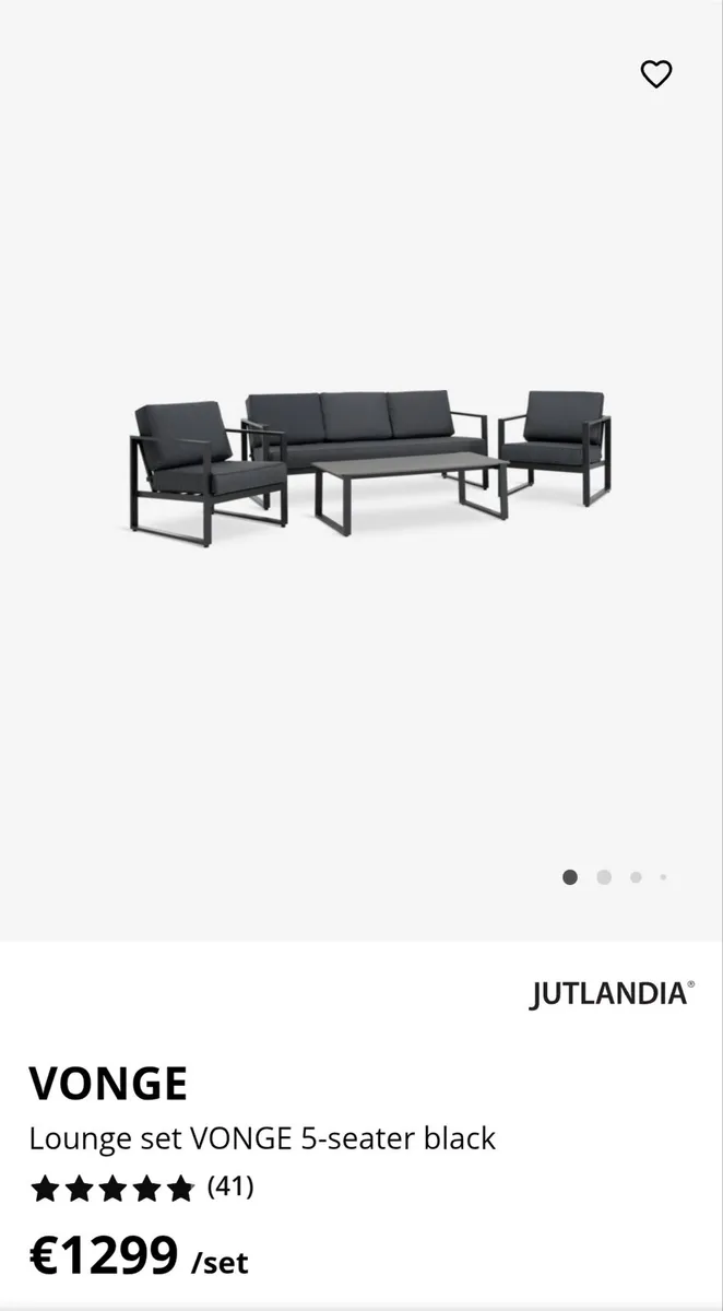 Garden patio set - Image 1