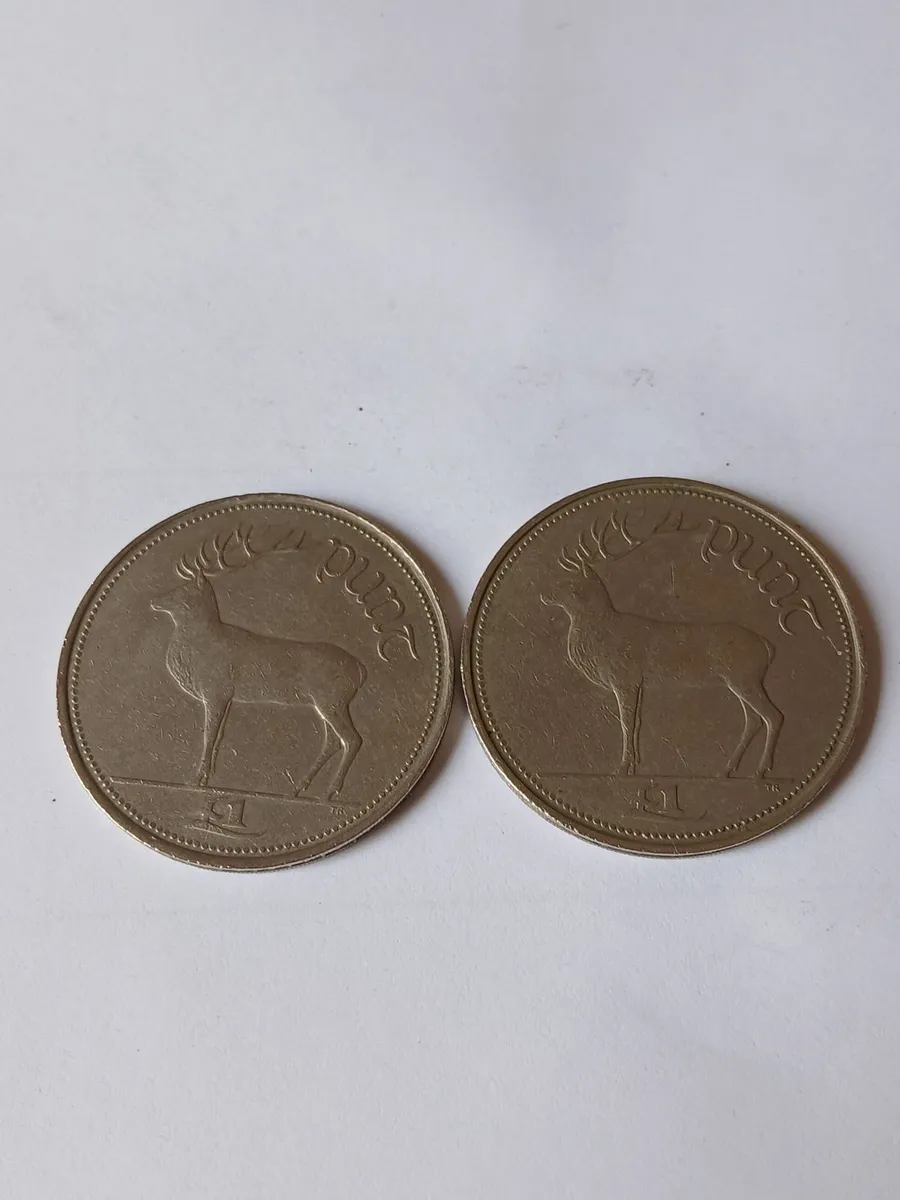 1990 one pound - Image 1