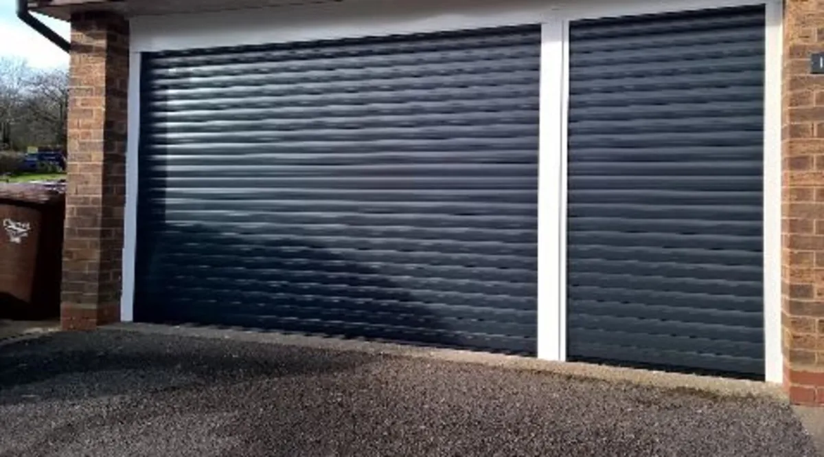 insulated  garage / shed  doors - Image 2
