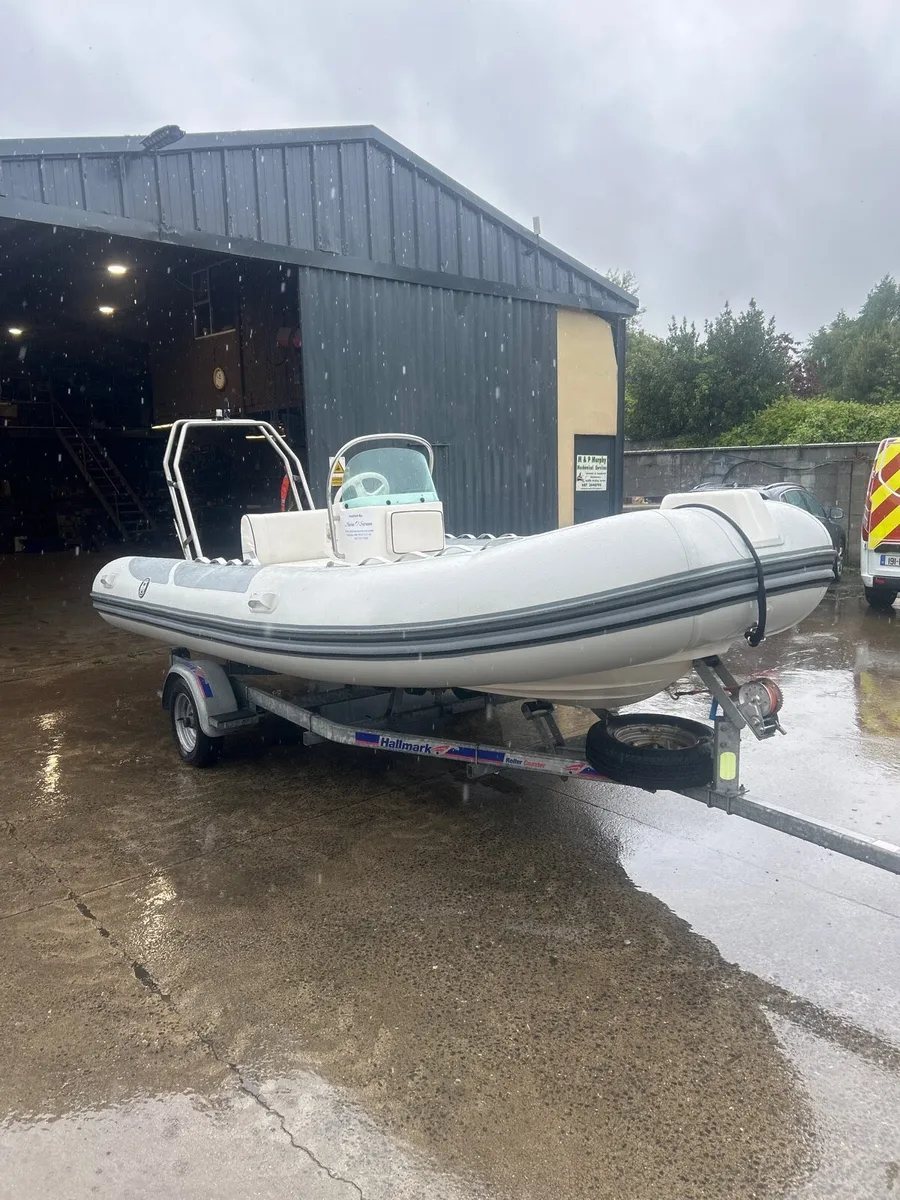 4.8m silver marine rib - Image 2