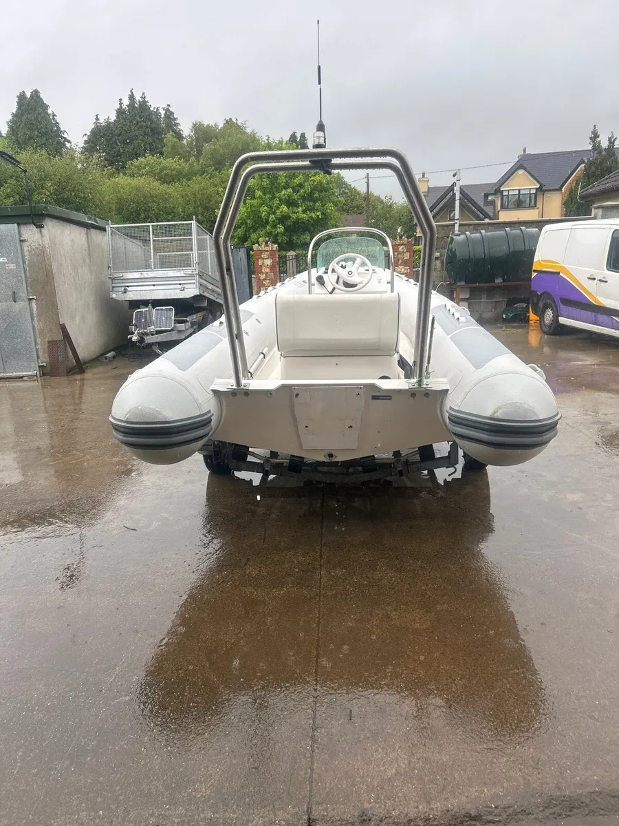 4.8m silver marine rib - Image 3