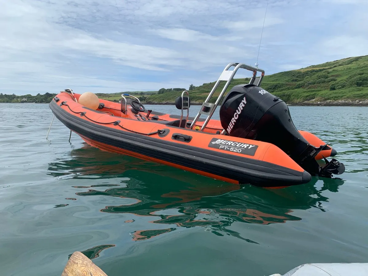 PT-520RIB  100HP Mercury 4 stroke/Extreme trailer - Image 1