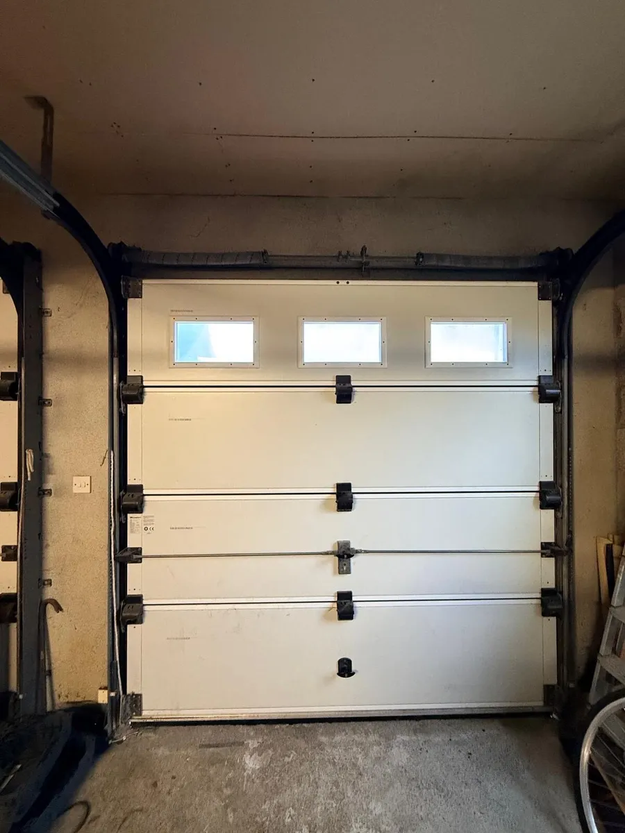 2 x Insulated Sectional Garage Doors for Sale - Image 2