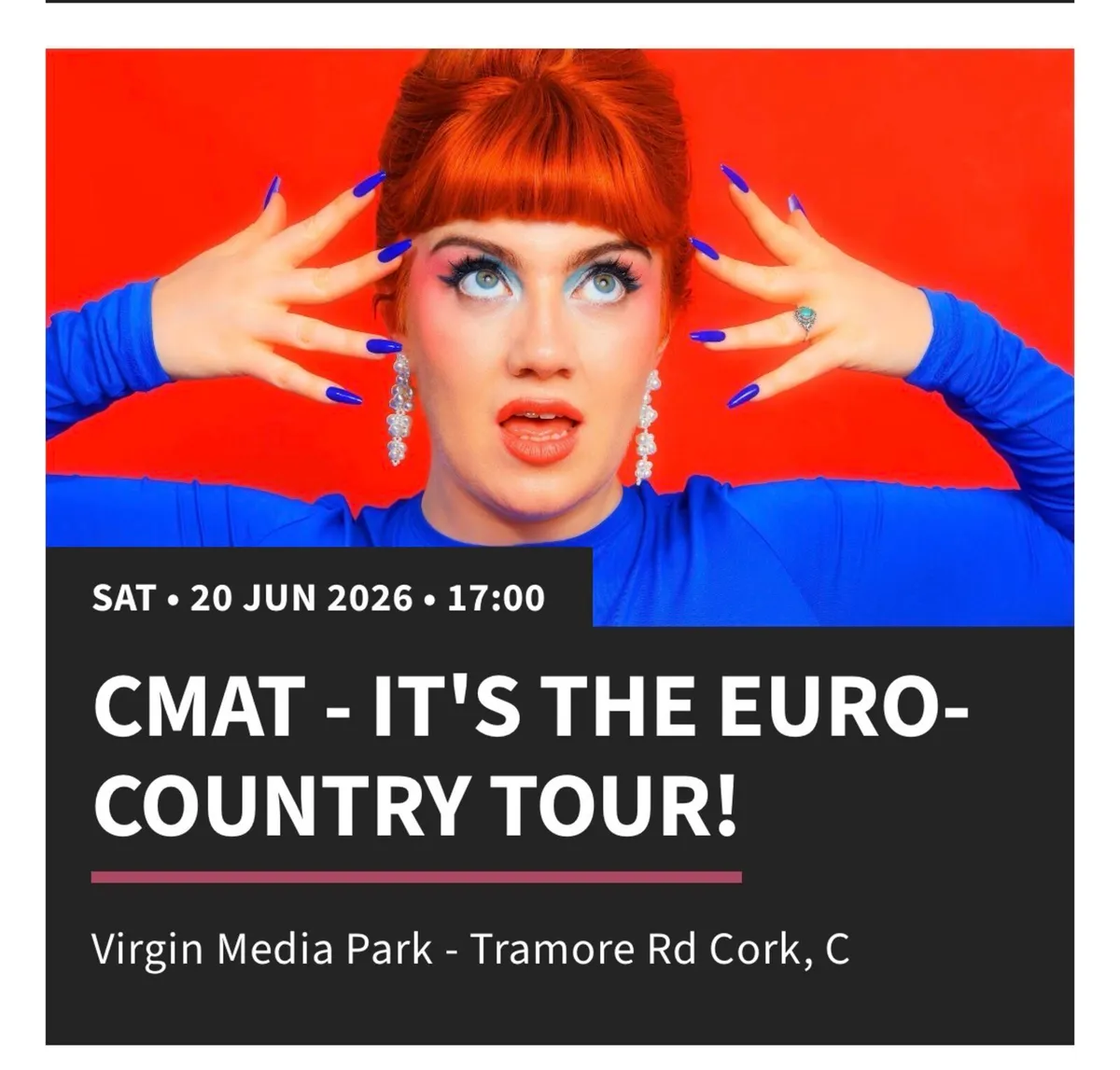 CMAT Tickets Cork