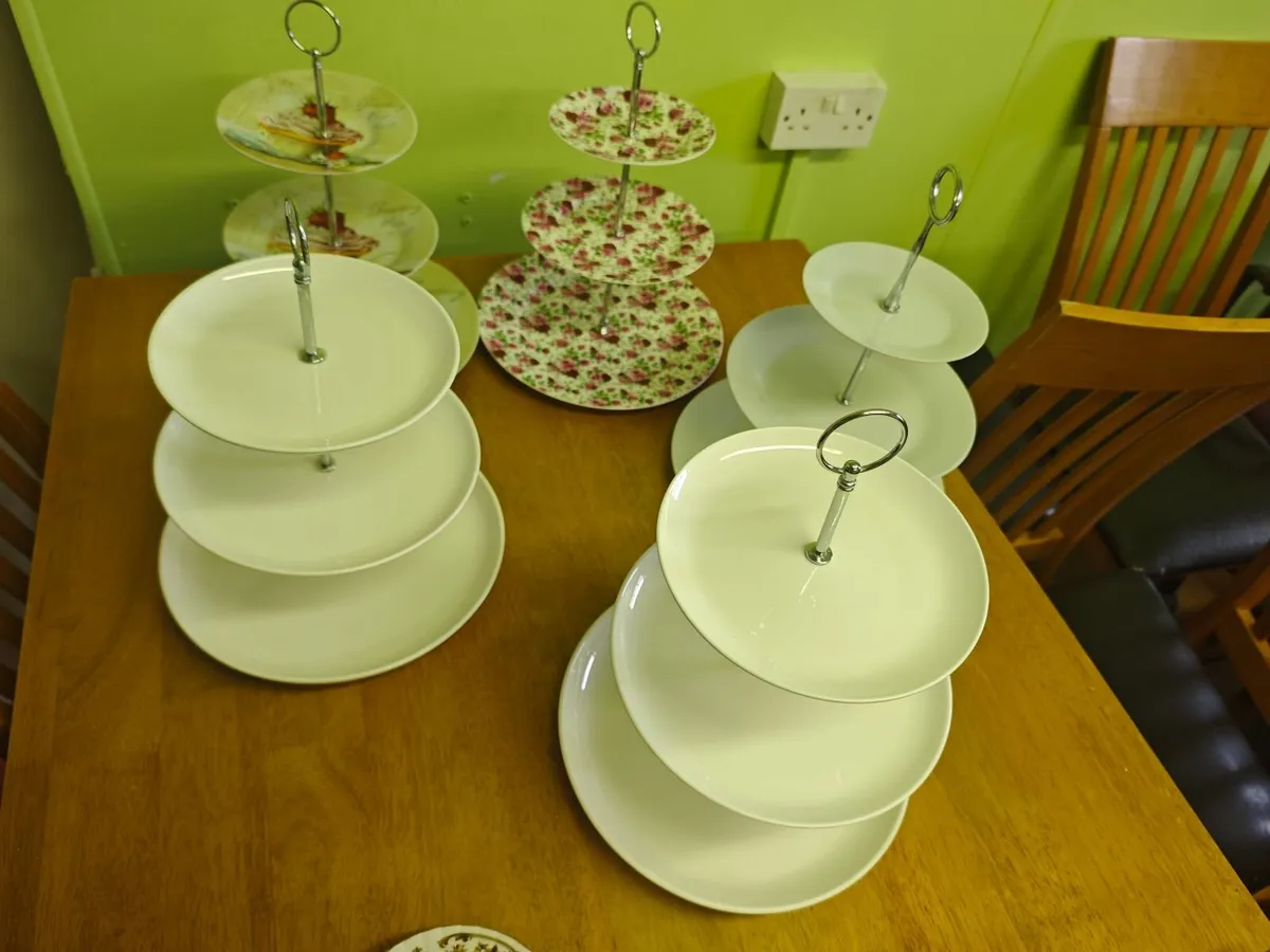 Afternoon Tea stands - Image 3