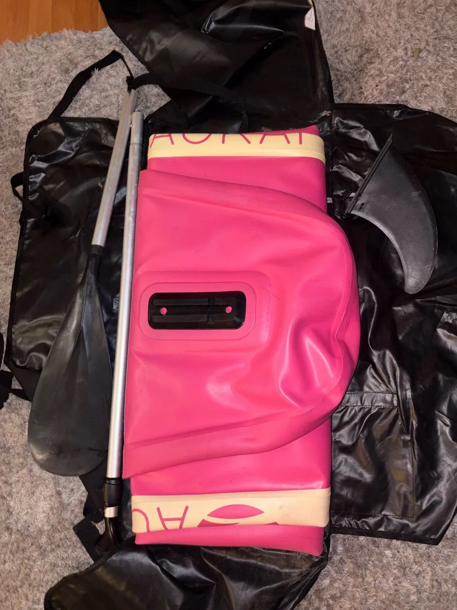 Aukai Pink inflatable paddle board - Image 1