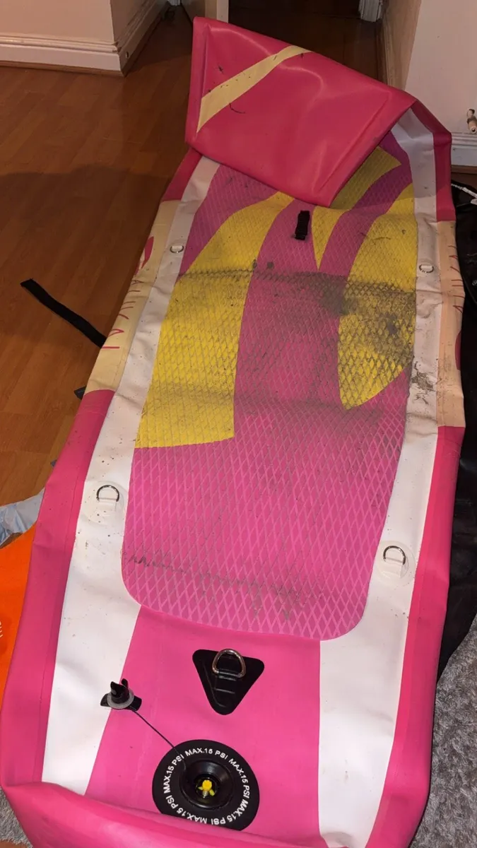 Aukai Pink inflatable paddle board - Image 4