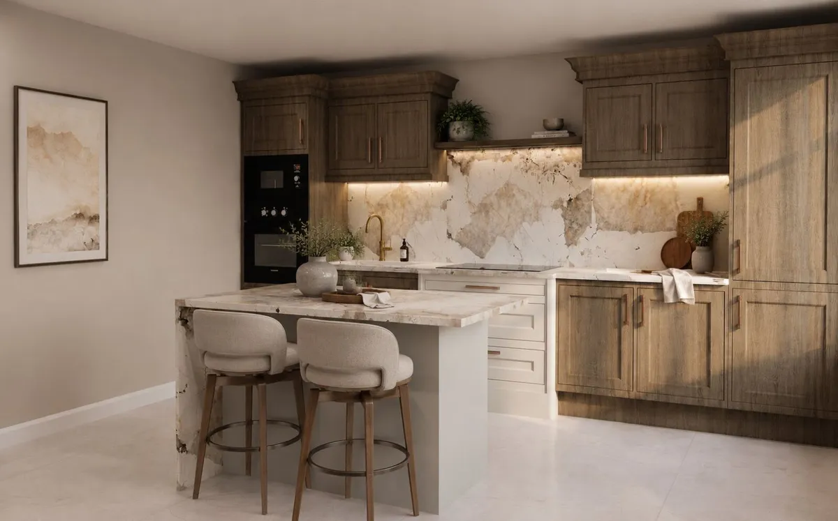 ONE OF A KIND HANDMADE IN-FRAME KITCHEN! - Image 2