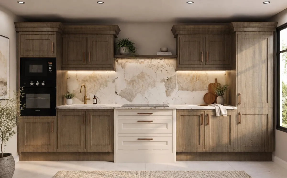 ONE OF A KIND HANDMADE IN-FRAME KITCHEN! - Image 1