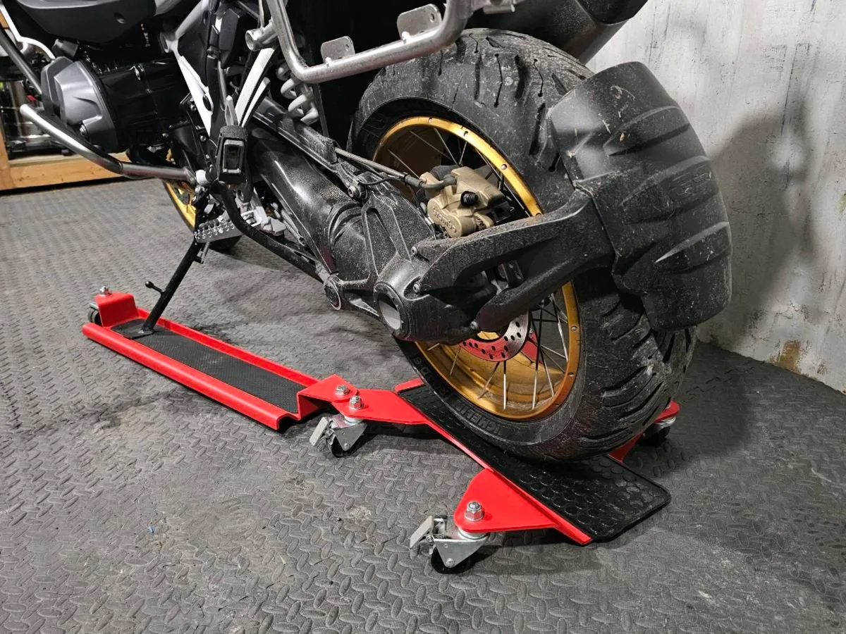 Motorcycle Garage Parking Aid & Side Stand Extensi - Image 2