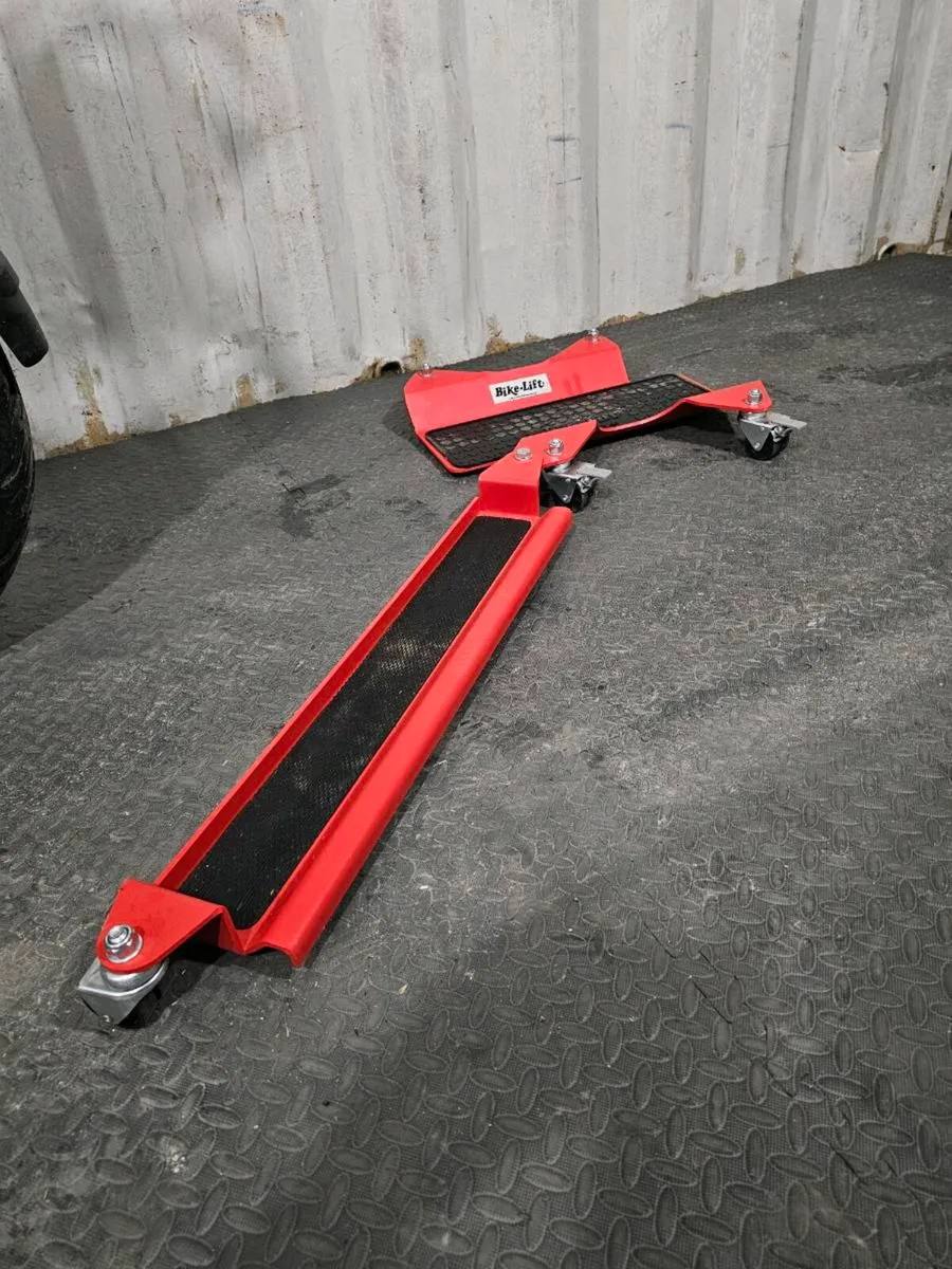 Motorcycle Garage Parking Aid & Side Stand Extensi - Image 4