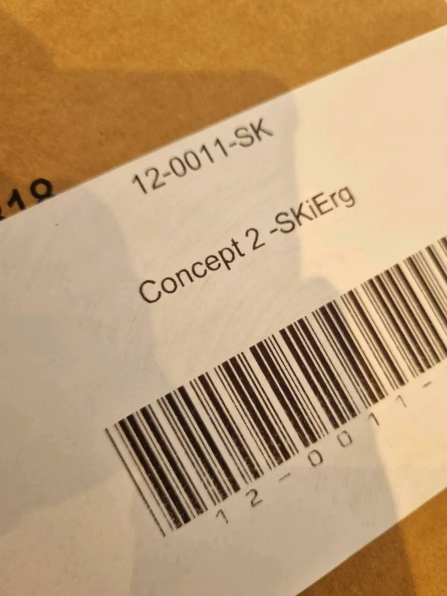 Concept 2 ski erg gym equipment still boxed - Image 2