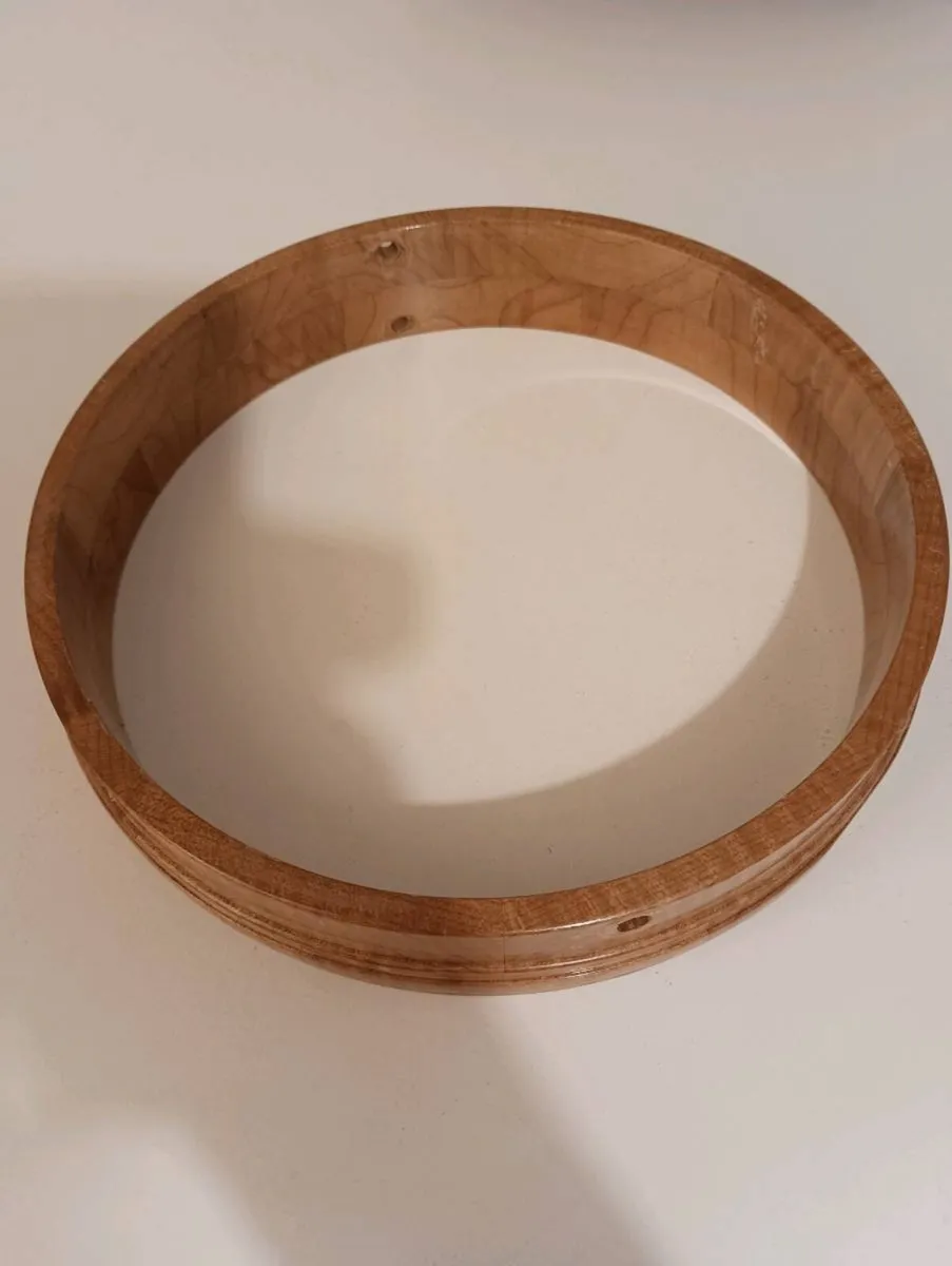 Block Maple Banjo Rim - Image 1
