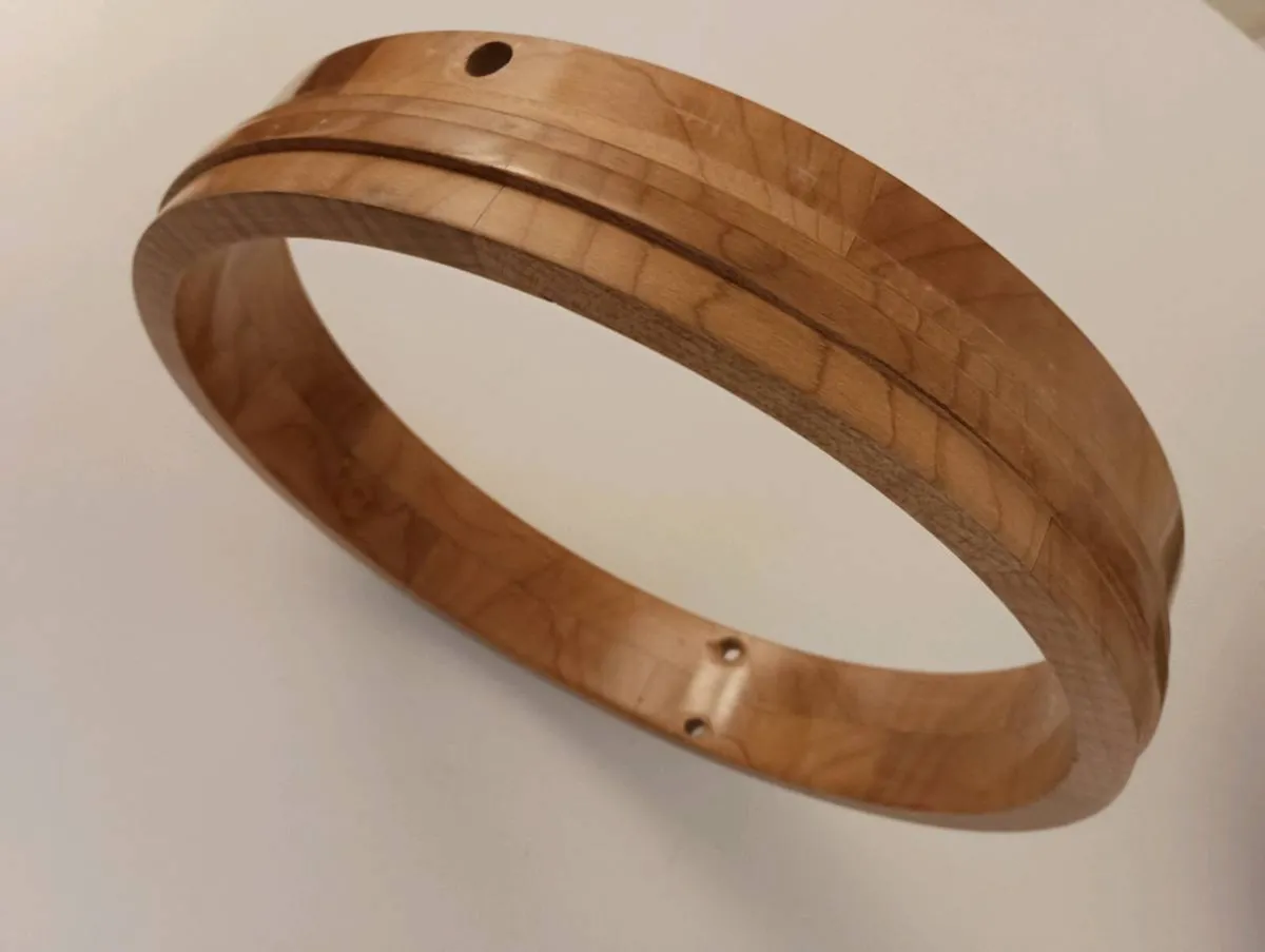 Block Maple Banjo Rim - Image 2