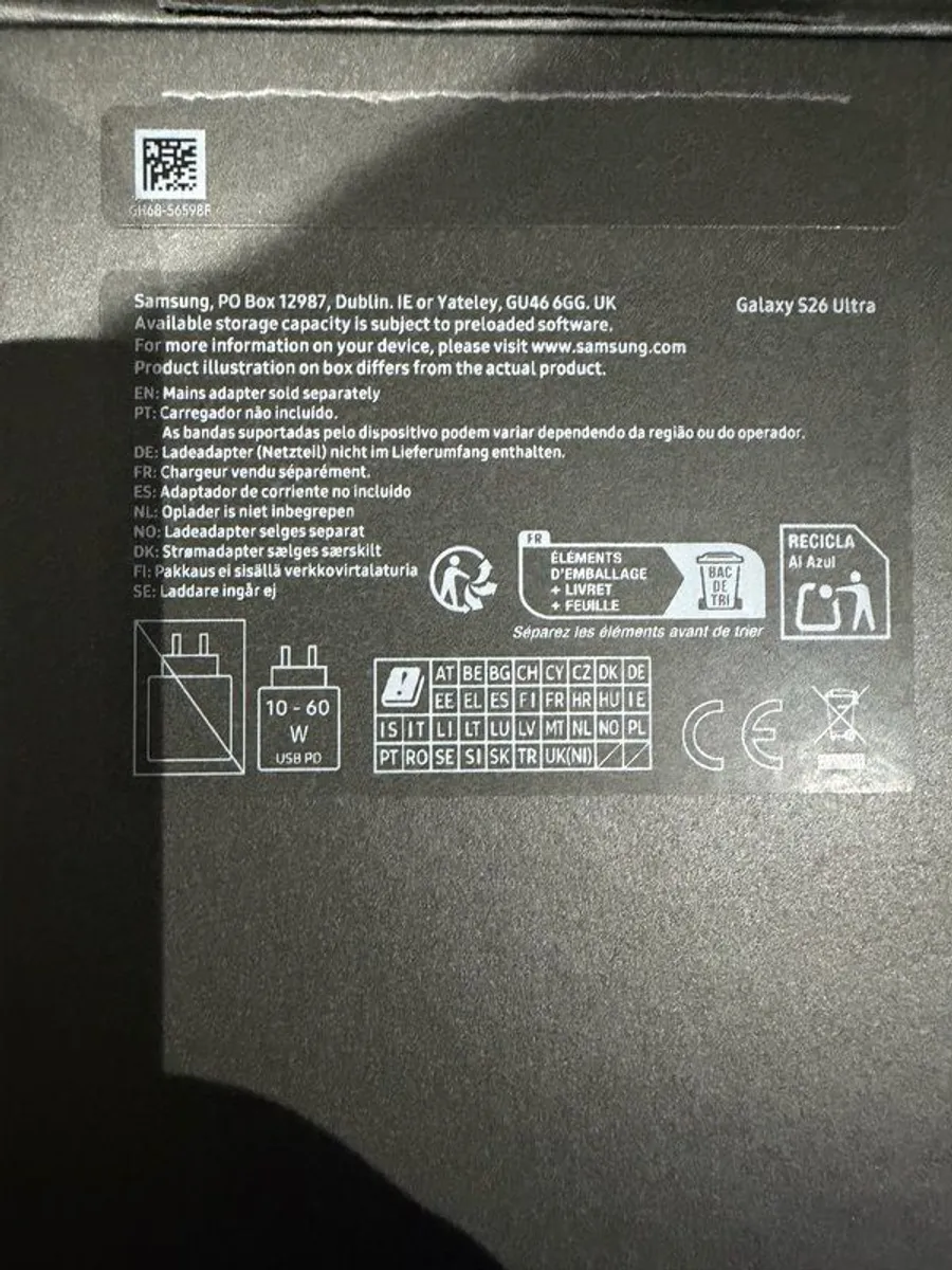 S26 Ultra 256gb Black - Image 3