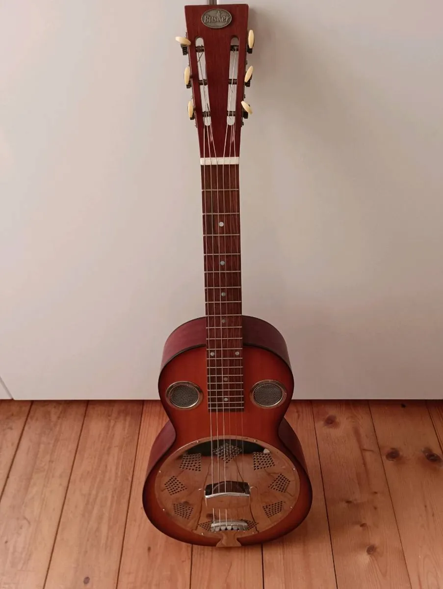 Square Neck Resonator Parlour Guitar - Image 1