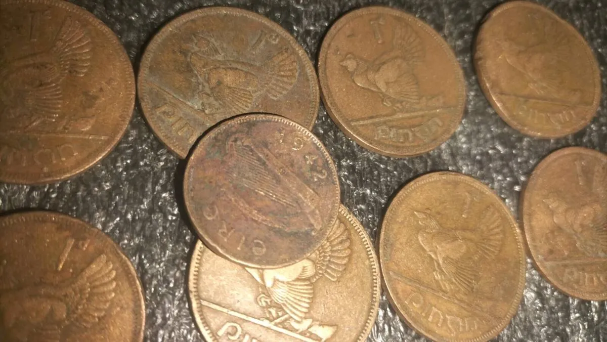 9 IRISH 1D PENNY'S FOR SALE - Image 3