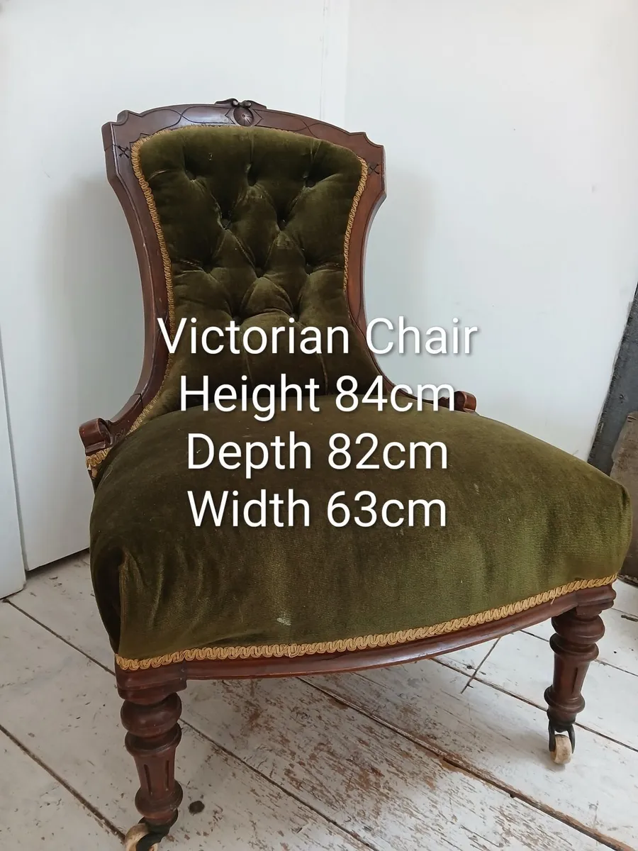 Victorian bedroom chair