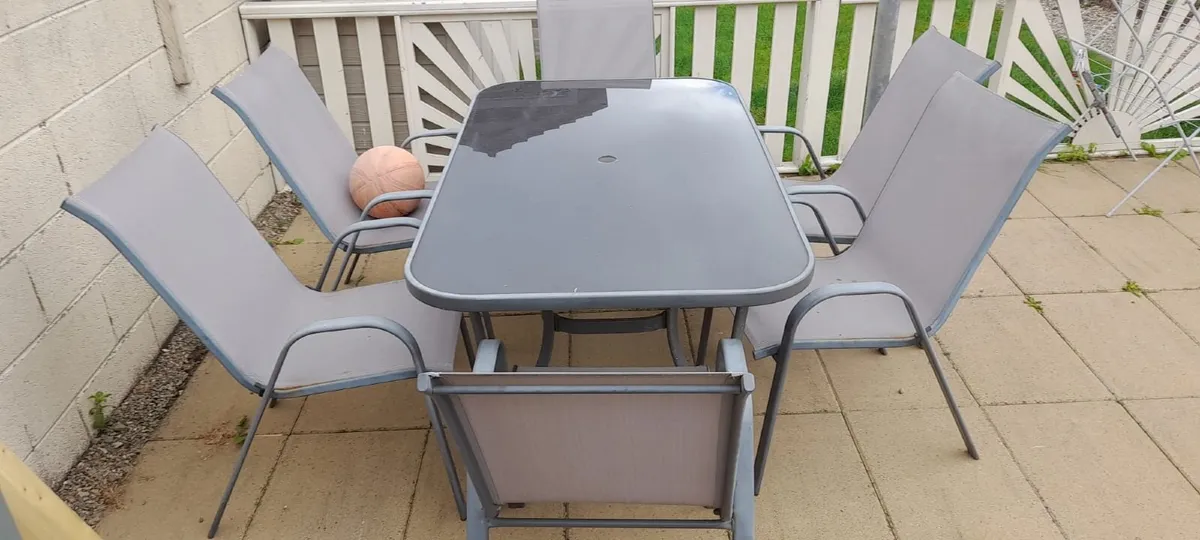 Outdoor table set
