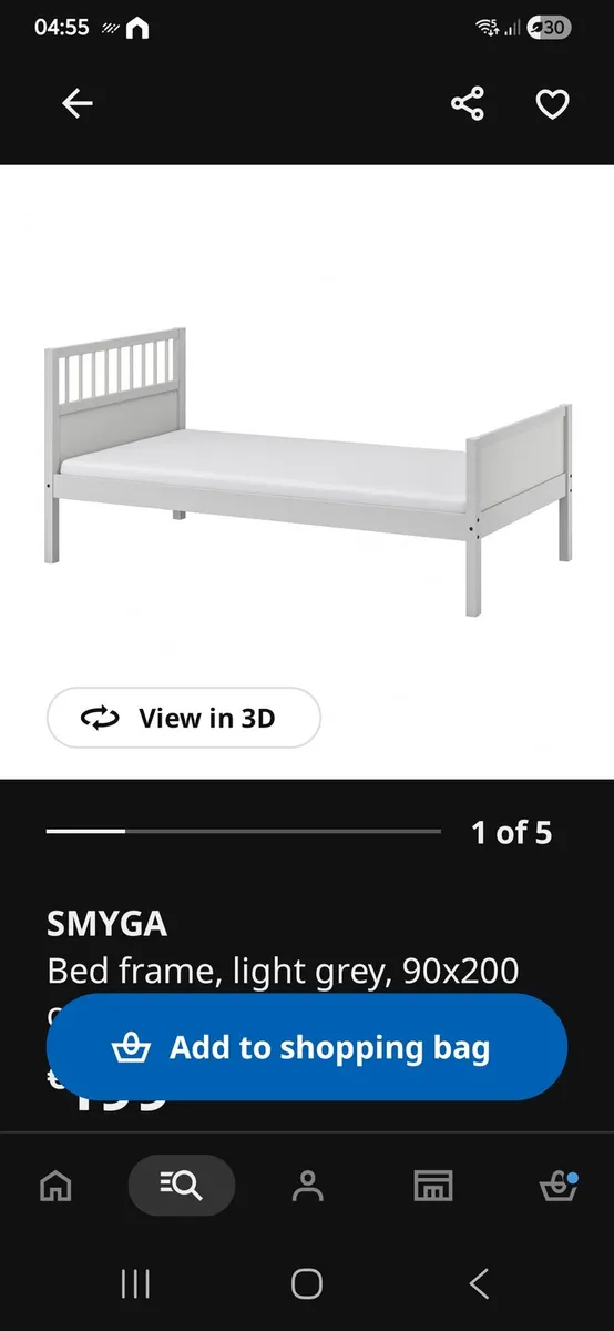 Kids Bed Frame - Image 1