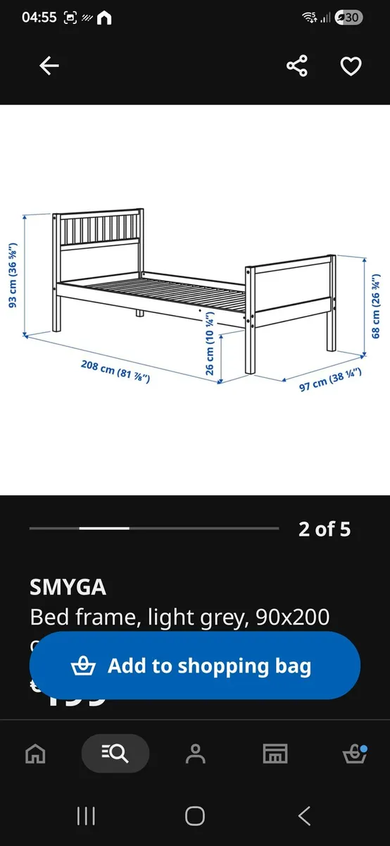 Kids Bed Frame - Image 2