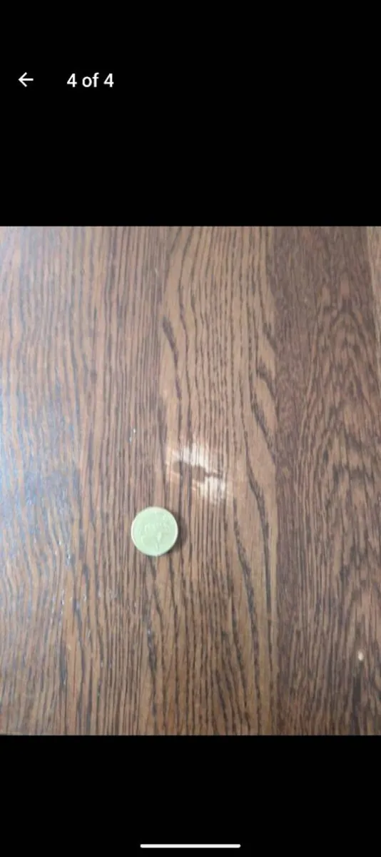 Solid wood dining table - Image 4