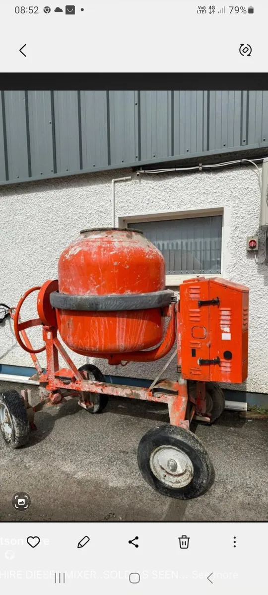 Cement mixer