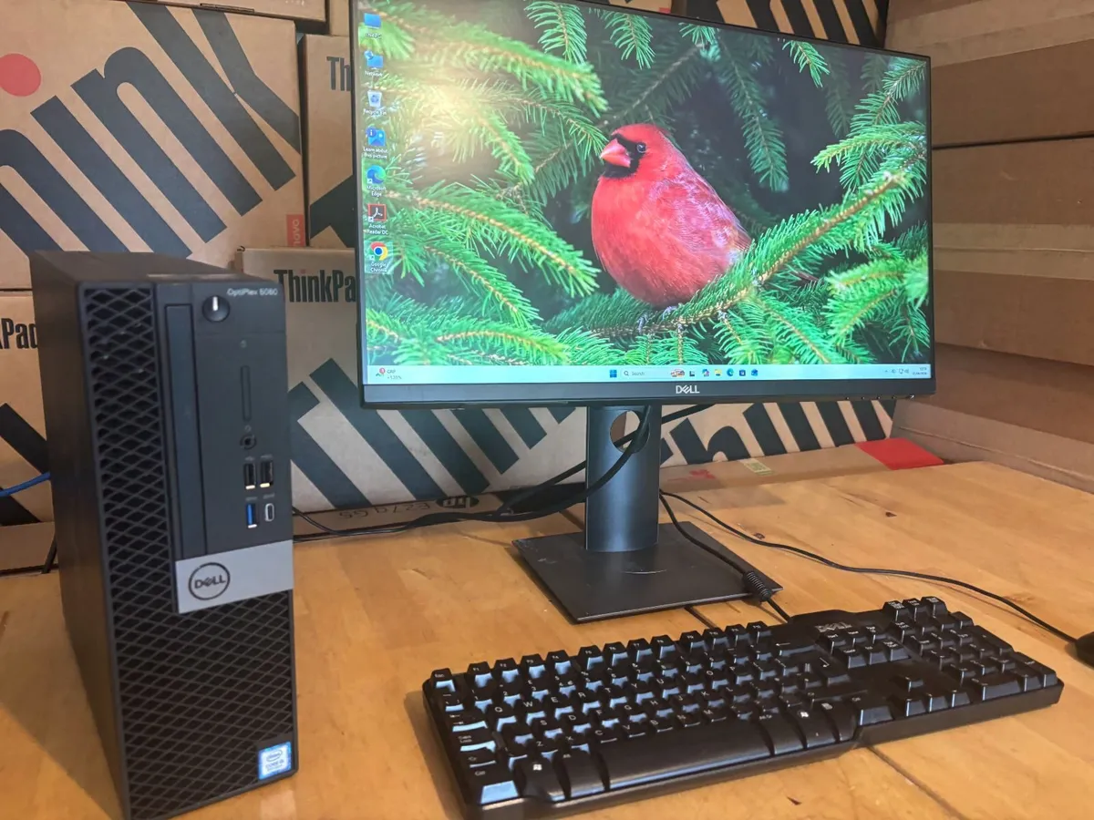 Dell Optiplex Complete Pcs-16Gb-24" Screen-Win 11 - Image 2